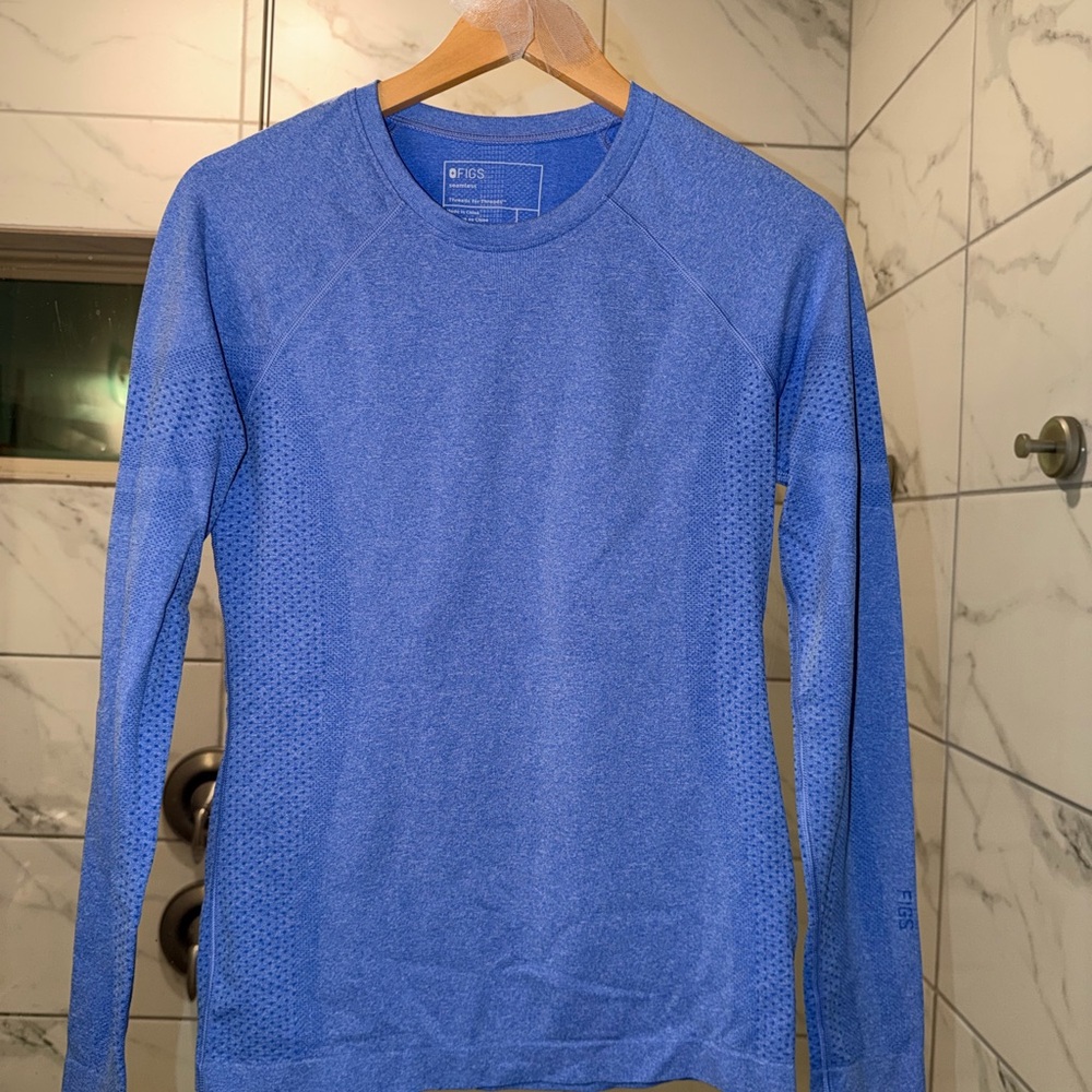 FIGS SALTA SEAMLESS LONG SLEEVE UNDERSCRUB
